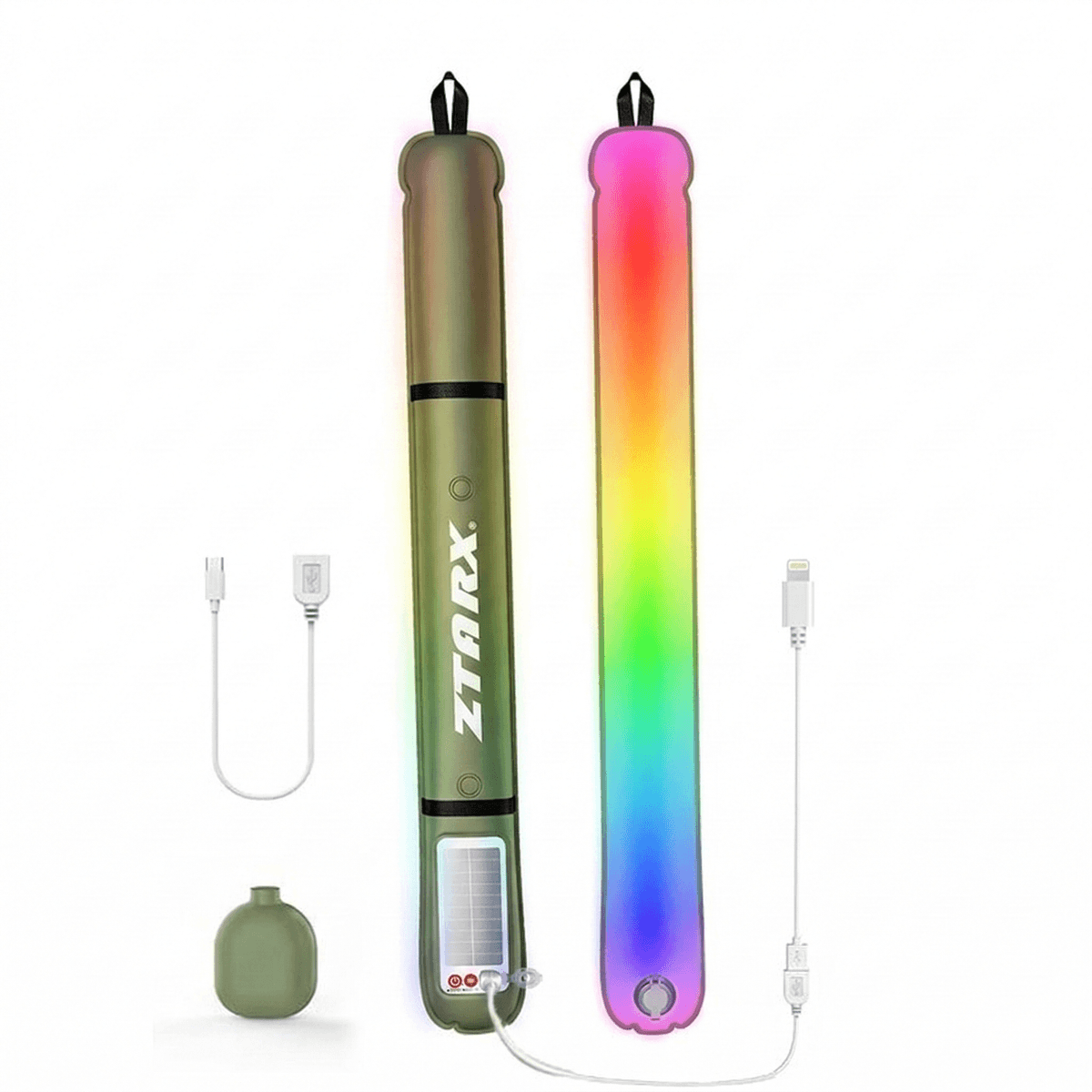 Solar Inflatable Camping Lantern – Rechargeable Waterproof LED Light | Traverseon