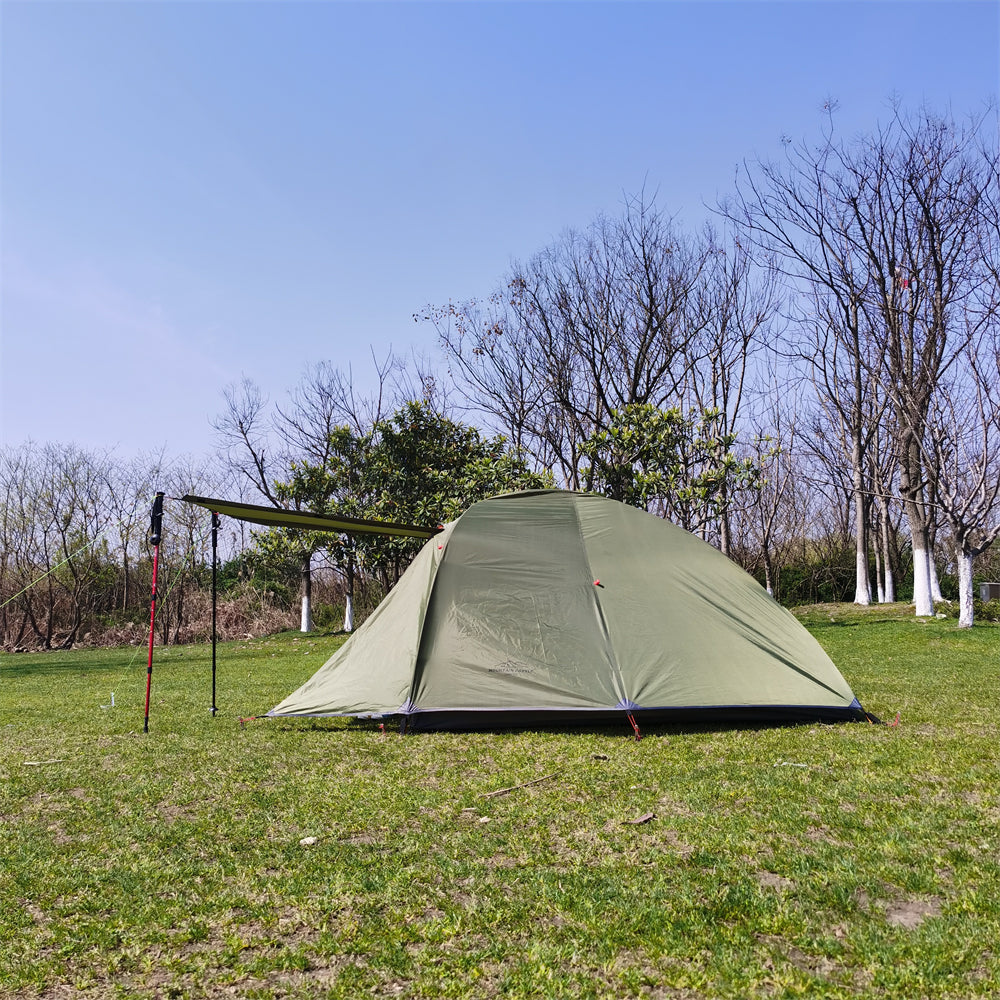 Backpacking Tent - Ultralight All-Season Waterproof 2-3 Person Camping Tent | Traverseon