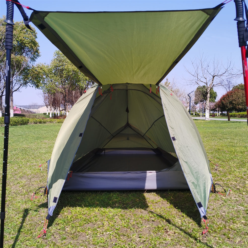 Backpacking Tent - Ultralight All-Season Waterproof 2-3 Person Camping Tent | Traverseon