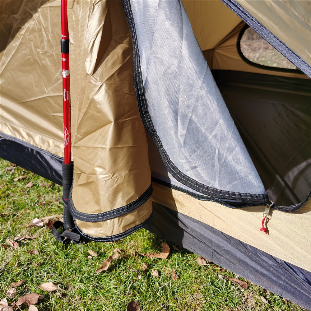 Backpacking Tent – 1–2 Person Trekking Pole Tent, 1.4/1.6 kg | Traverseon