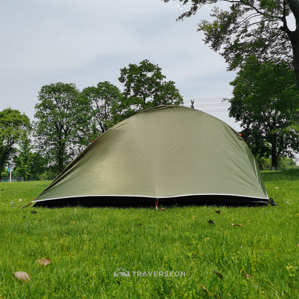 1 Person Backpacking Tent – PU3000 Waterproof Bivy Shelter | Traverseon