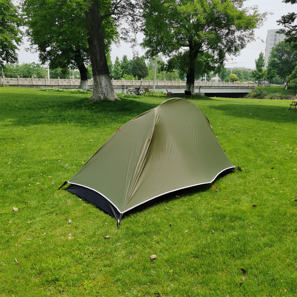 1 Person Backpacking Tent – PU3000 Waterproof Bivy Shelter | Traverseon
