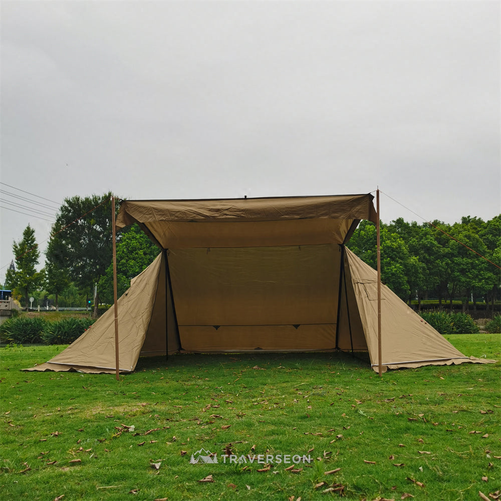 2–7 Person Camping Tent & Shelter – 4-Season Waterproof, Stove Jack Option | Traverseon