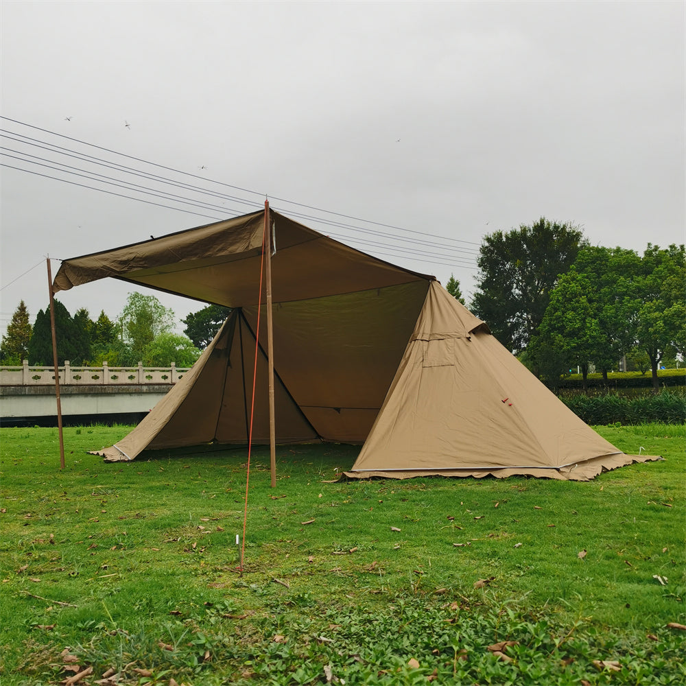 2–7 Person Camping Tent & Shelter – 4-Season Waterproof, Stove Jack Option | Traverseon