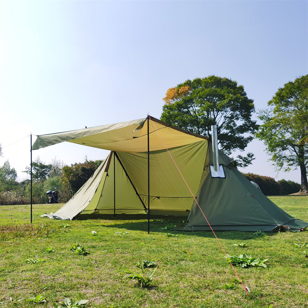 2–7 Person Camping Tent & Shelter – 4-Season Waterproof, Stove Jack Option | Traverseon
