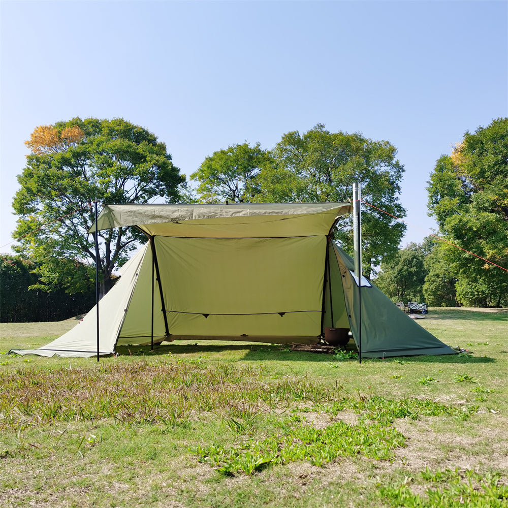 2–7 Person Camping Tent & Shelter – 4-Season Waterproof, Stove Jack Option | Traverseon