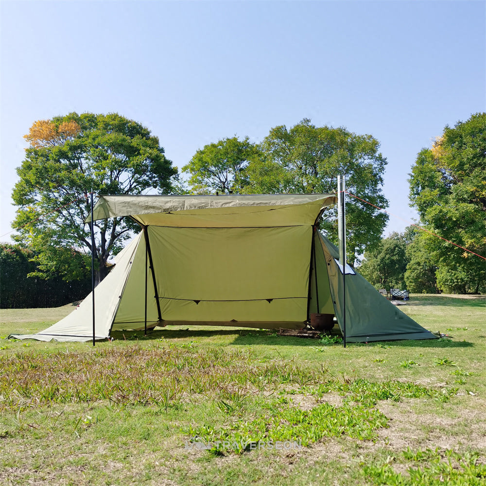 2–7 Person Camping Tent & Shelter – 4-Season Waterproof, Stove Jack Option | Traverseon