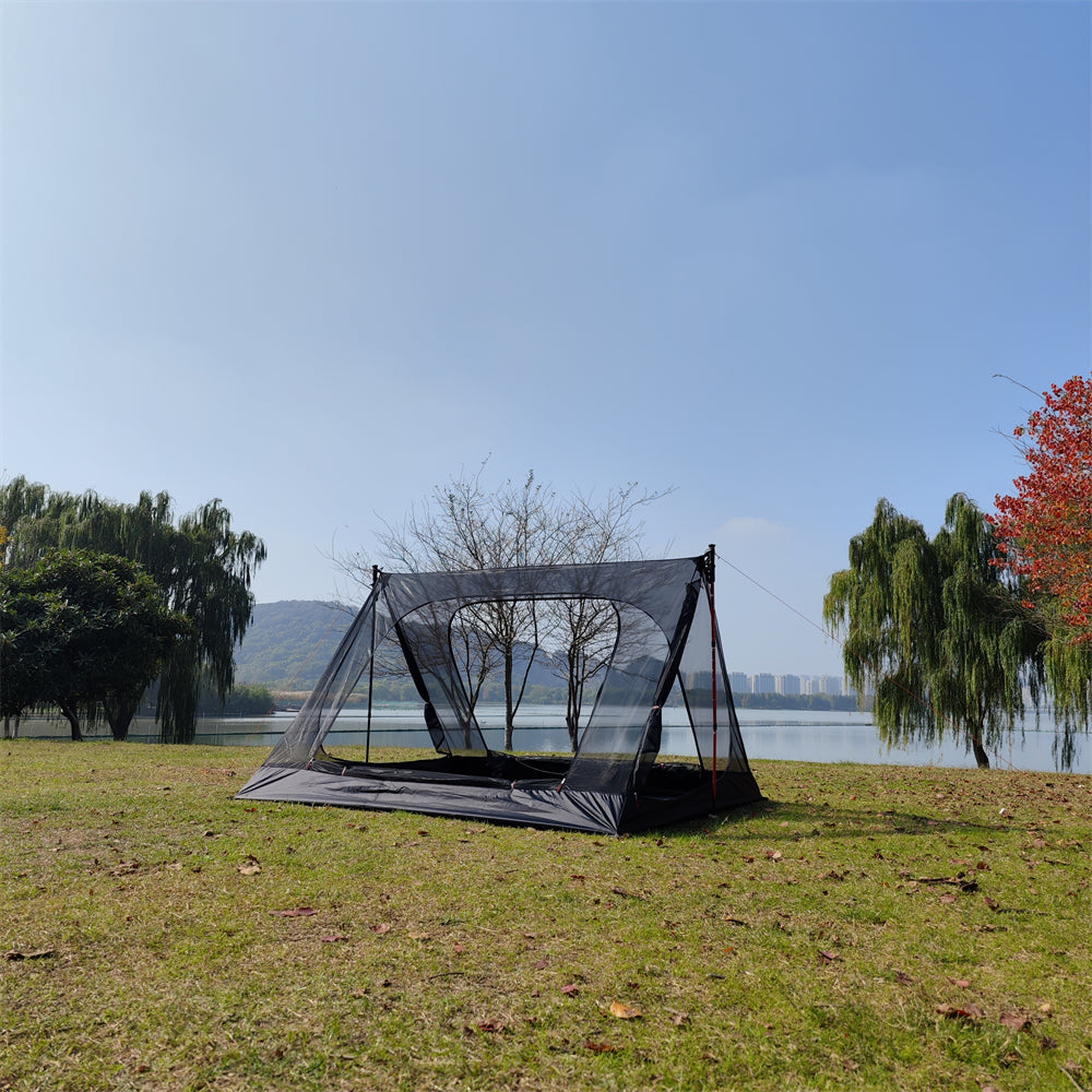 4-Season Windproof Tent with Stove Jack for Camping & Outdoor Living