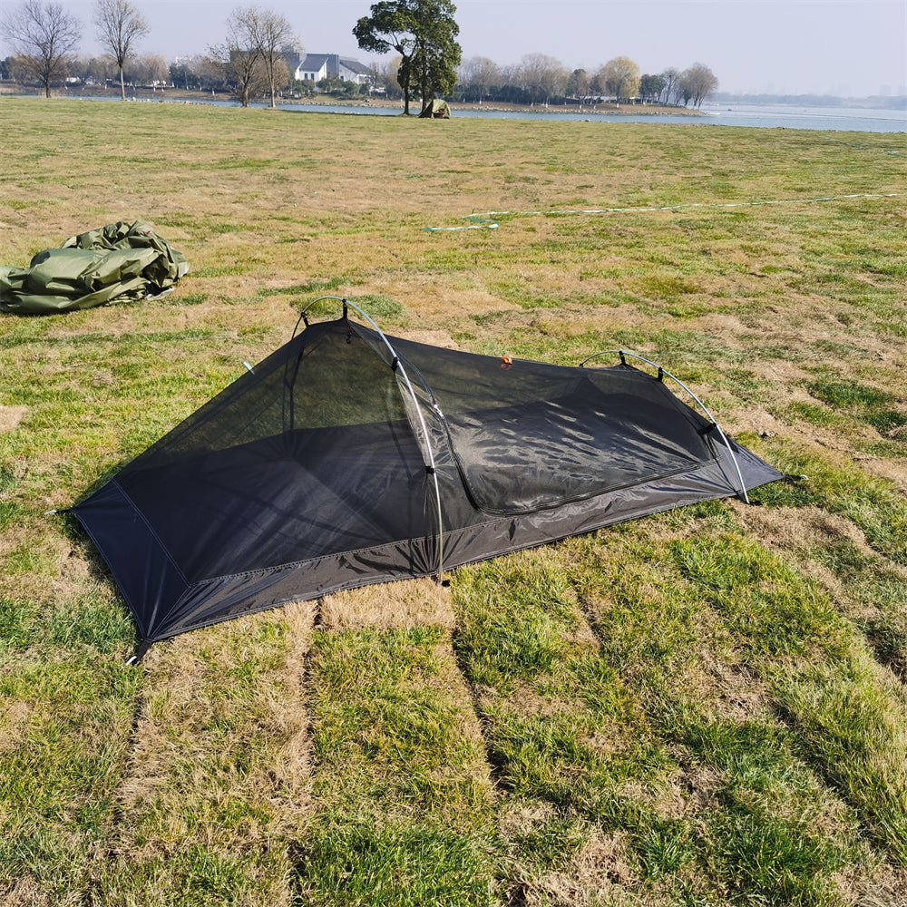 Ultralight 1P Backpacking Tent — 1.35 kg, Stealth Design, 4-Season Universal, Wind and Rainproof