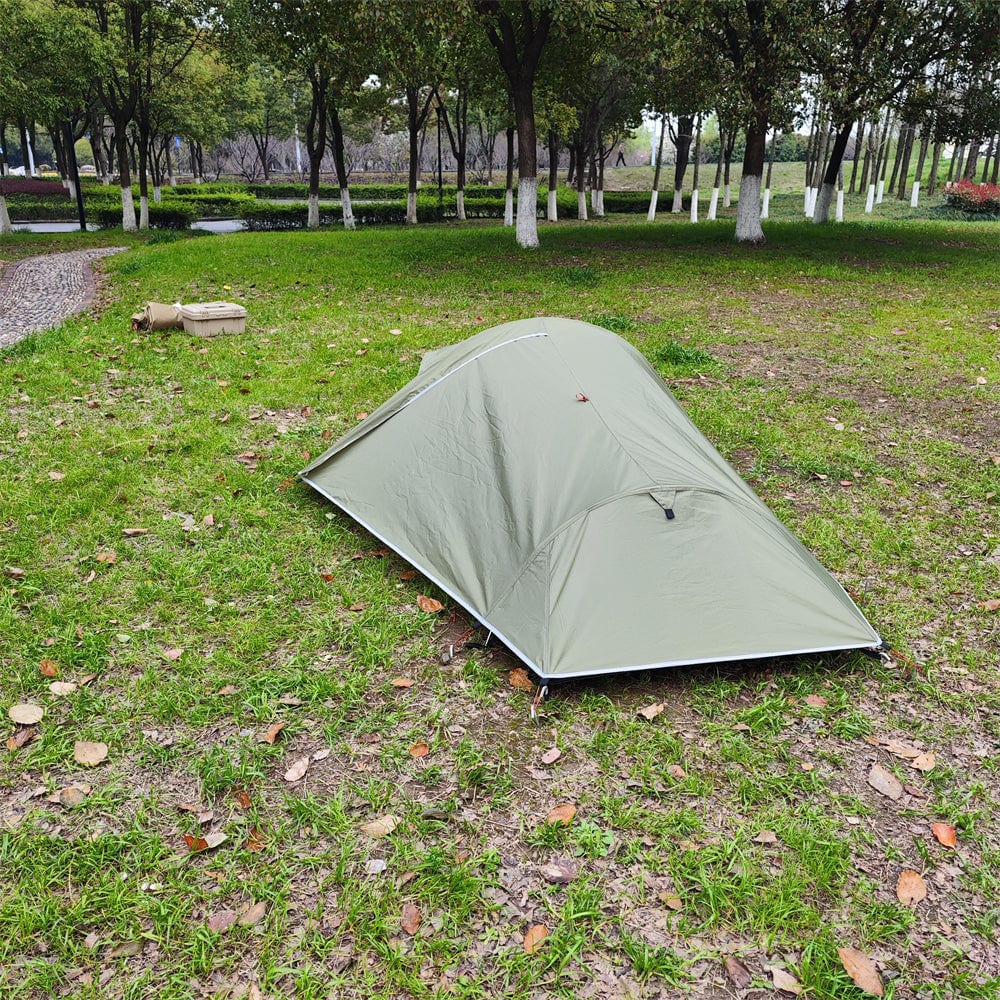 Ultralight 1P Backpacking Tent — 1.35 kg, Stealth Design, 4-Season Universal, Wind and Rainproof