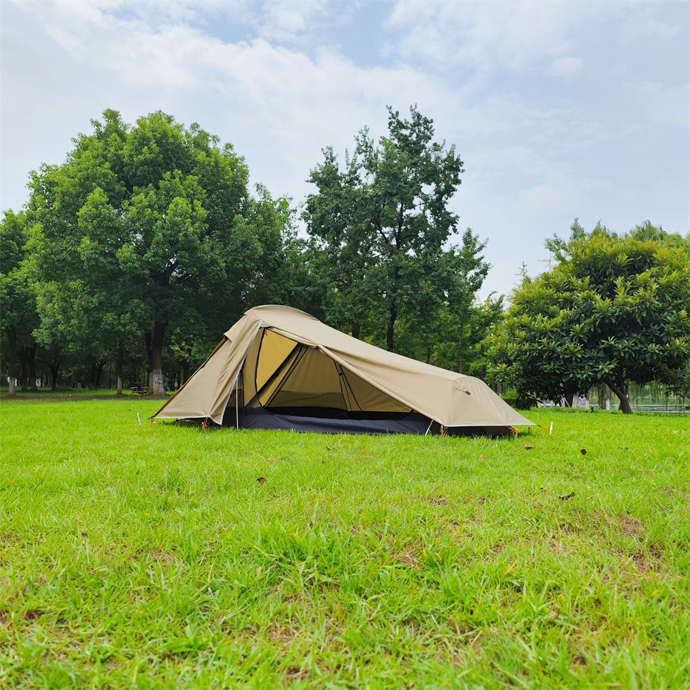 TrailDuo 2P Tunnel Tent – 4.3 lb Ultralight Double-Layer Shelter for Hiking & Backpacking | Traverseon
