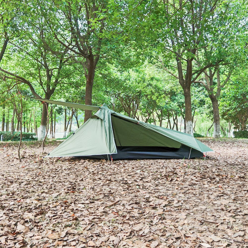 TrailDuo 2P Tunnel Tent – 4.3 lb Ultralight Double-Layer Shelter for Hiking & Backpacking | Traverseon