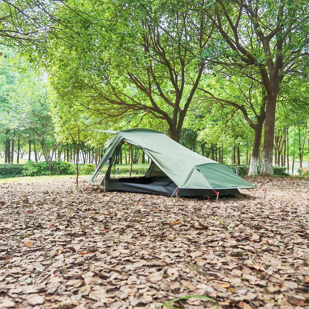 TrailDuo 2P Tunnel Tent – 4.3 lb Ultralight Double-Layer Shelter for Hiking & Backpacking | Traverseon