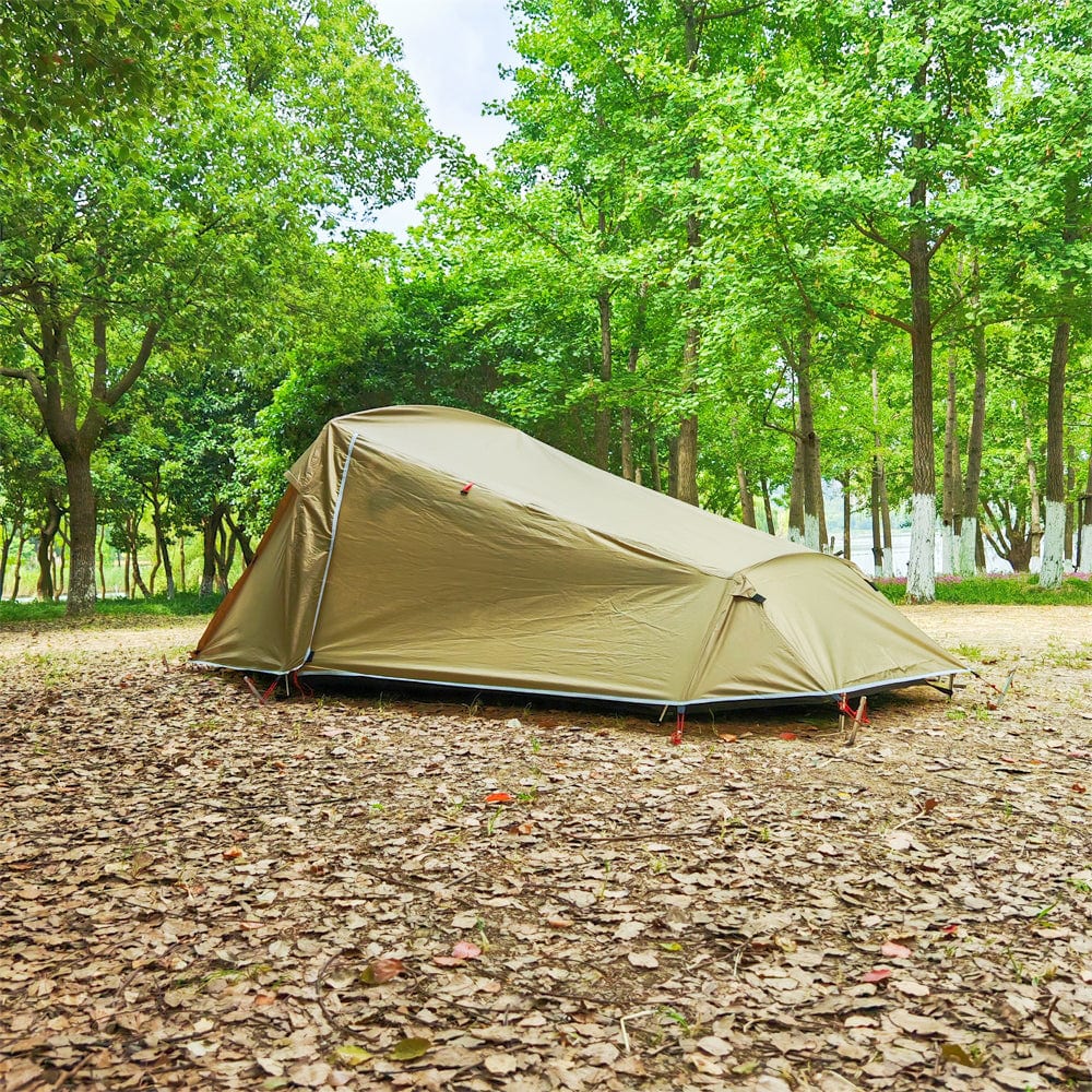 TrailDuo 2P Tunnel Tent – 4.3 lb Ultralight Double-Layer Shelter for Hiking & Backpacking | Traverseon