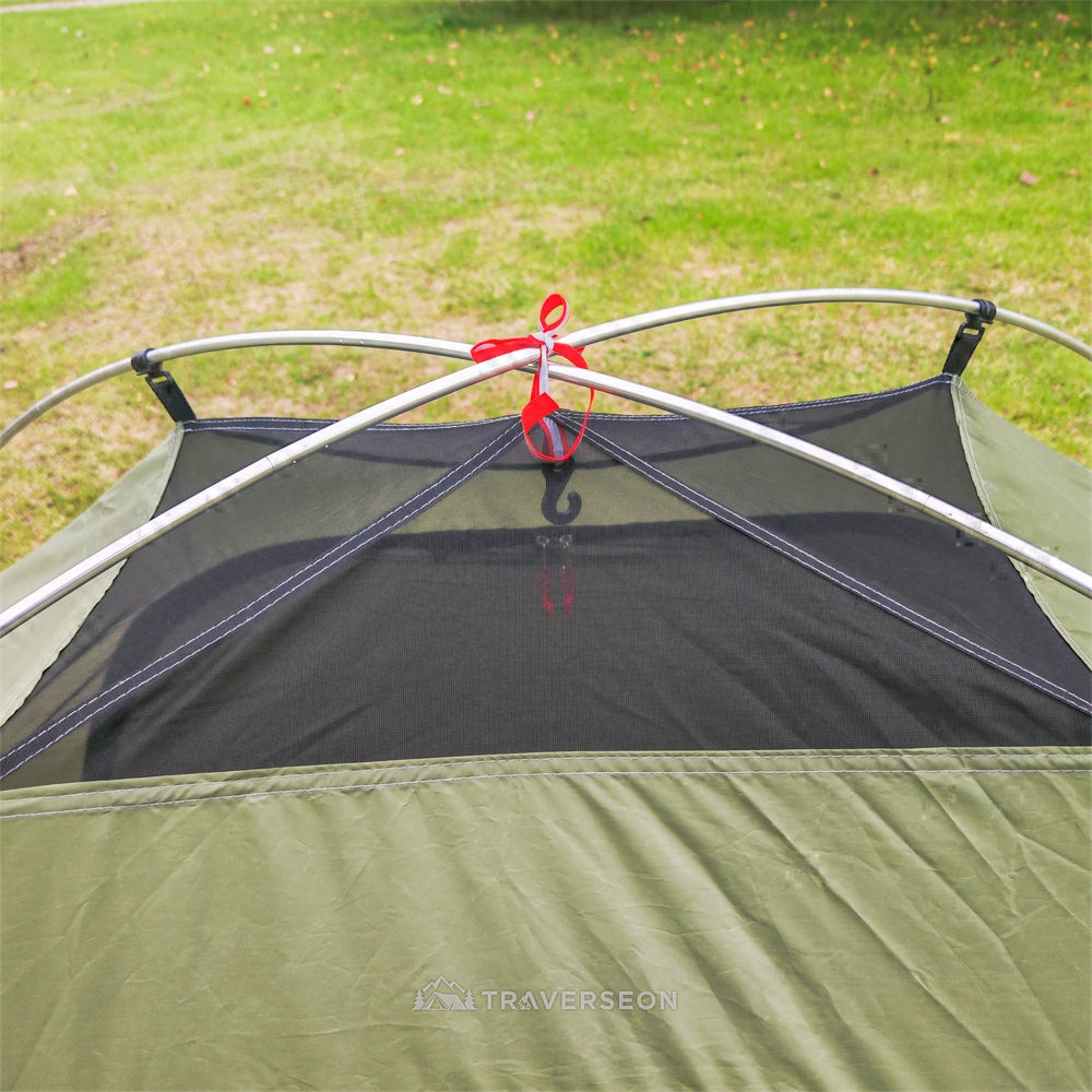 2 Person Backpacking Tent – 1.5 kg Ultralight Freestanding Shelter | Traverseon