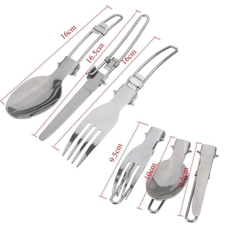 1–2 Person Camping Cookware Set – 5-Piece Backpacking Mess Kit | Traverseon
