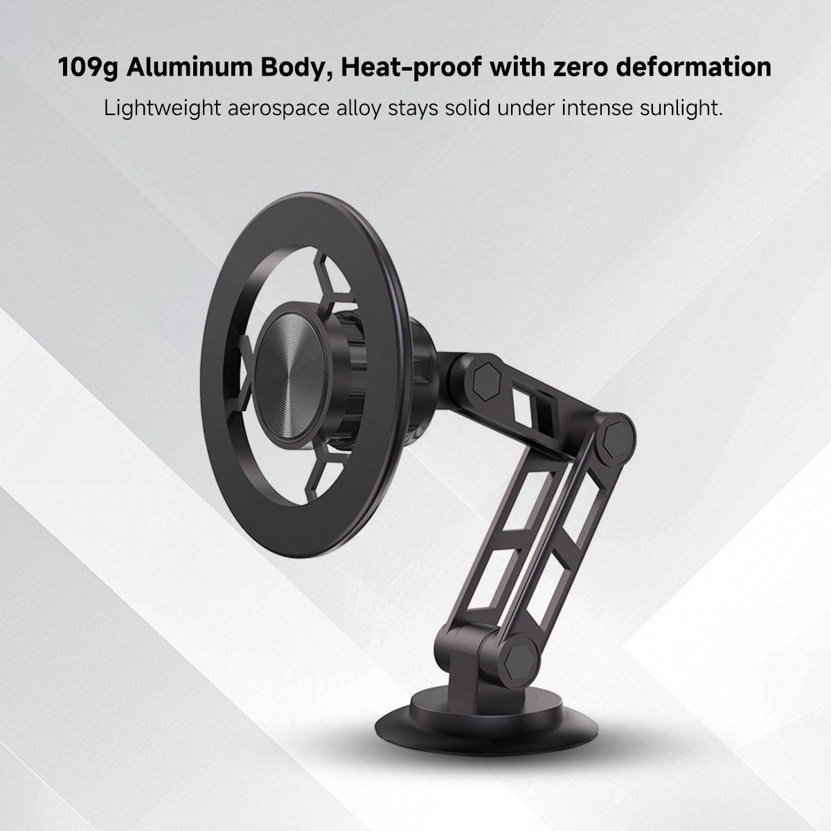 Fold-Away N52 Magnetic Car Mount – Secure Hold for Rough Roads | Traverseon