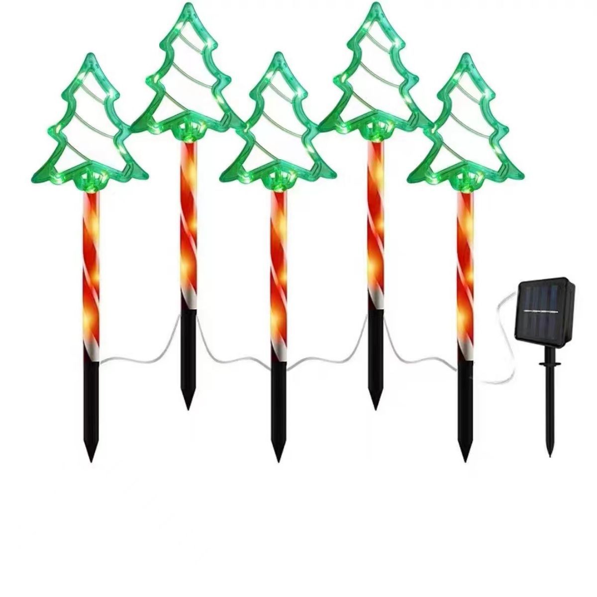 Lawn & Garden Christmas Lights – Outdoor Rain-Snow Resistant Decor | Traverseon