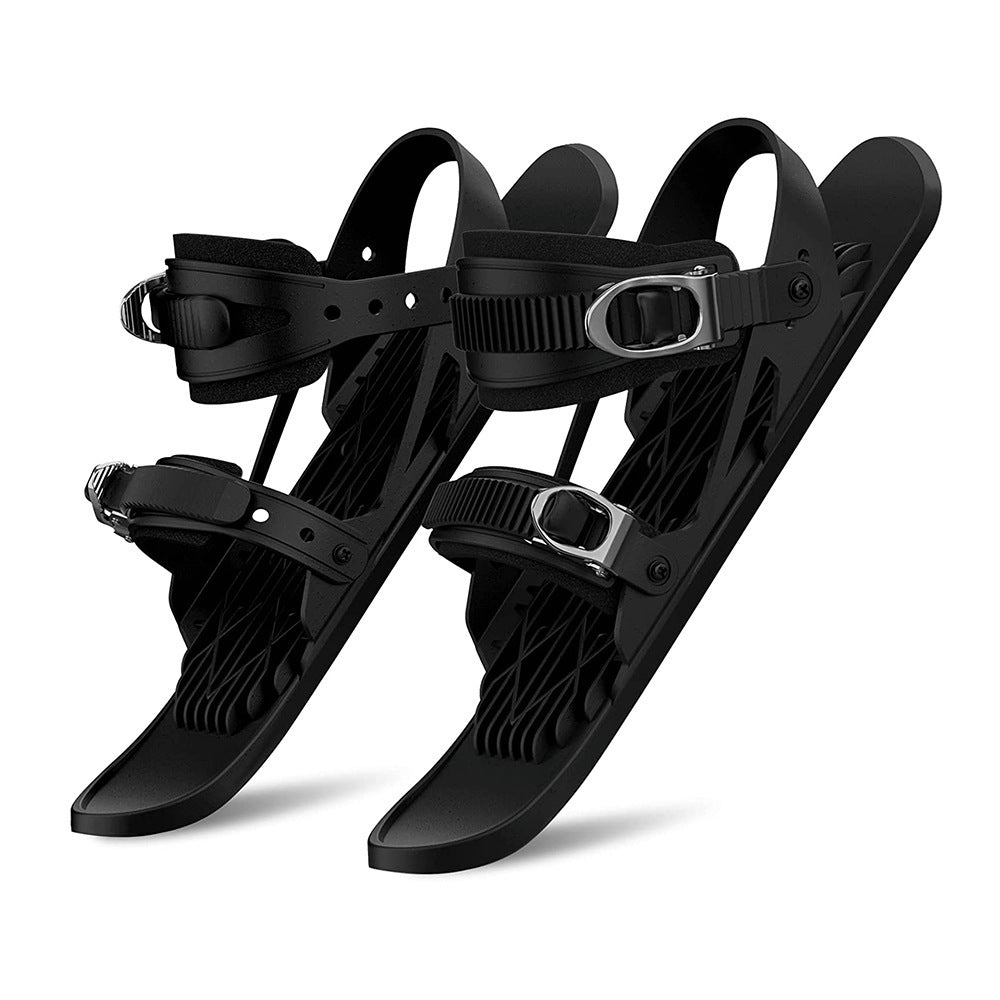 Ski Snow Skates – Mini Short Adjustable Bindings Adult Kids Portable Snow Skiing | Traverseon