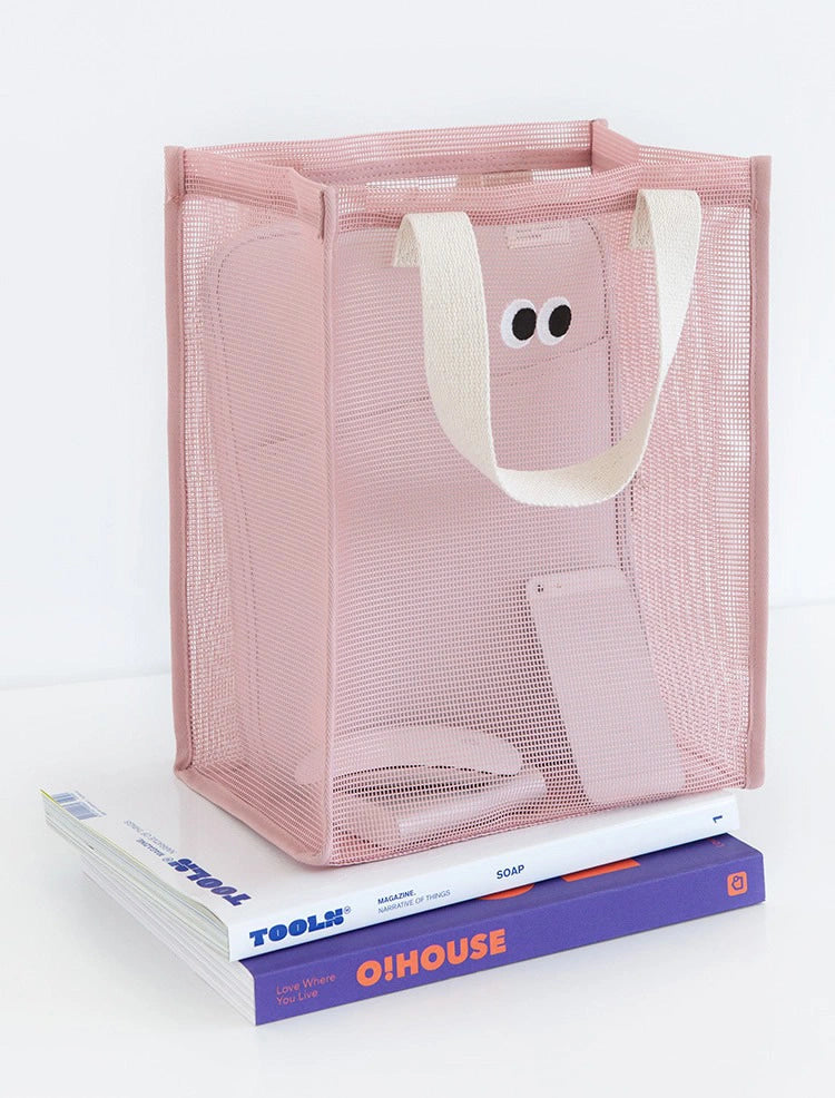 Traverseon Cute Eyes Mesh Tote
