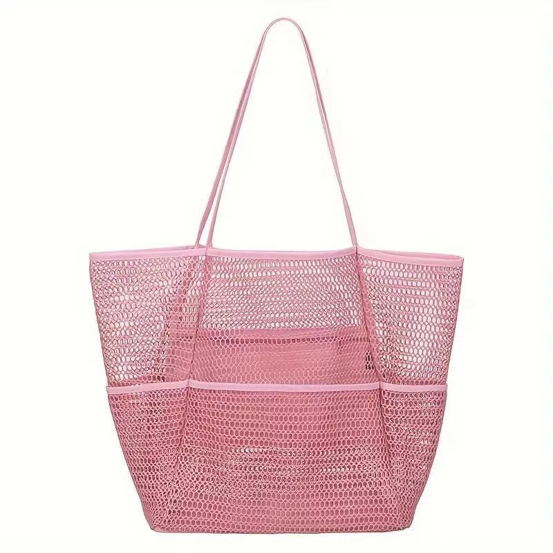 Traverseon Multi-Pocket Mesh Tote