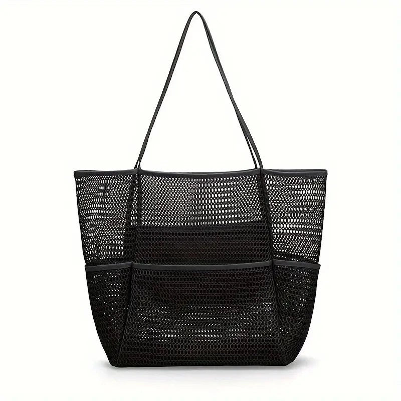 Traverseon Multi-Pocket Mesh Tote