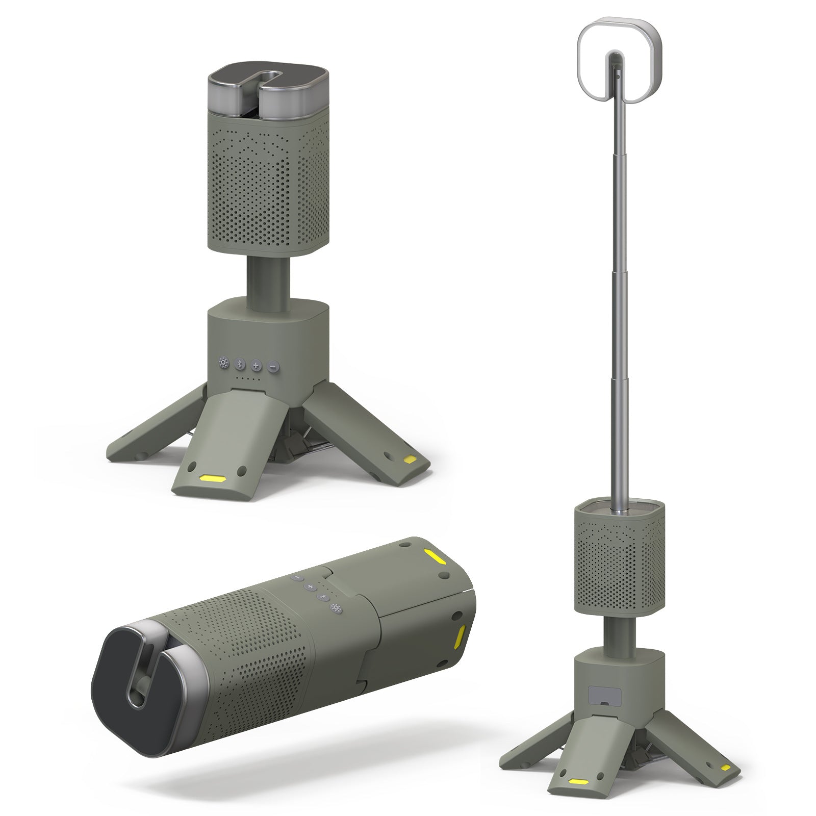 14000mAh Rechargeable Telescopic Camping Lantern with Bluetooth Speaker | Traverseon