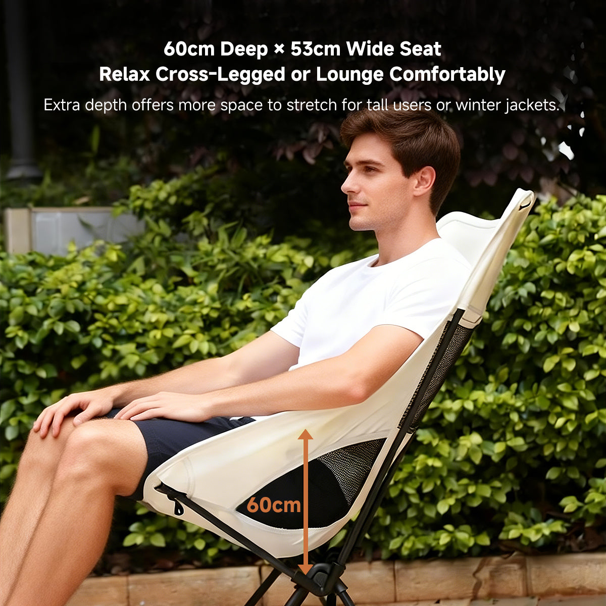 Folding Camping Chair – All-Day Comfort, Ultralight Outdoor Chair | Traverseon