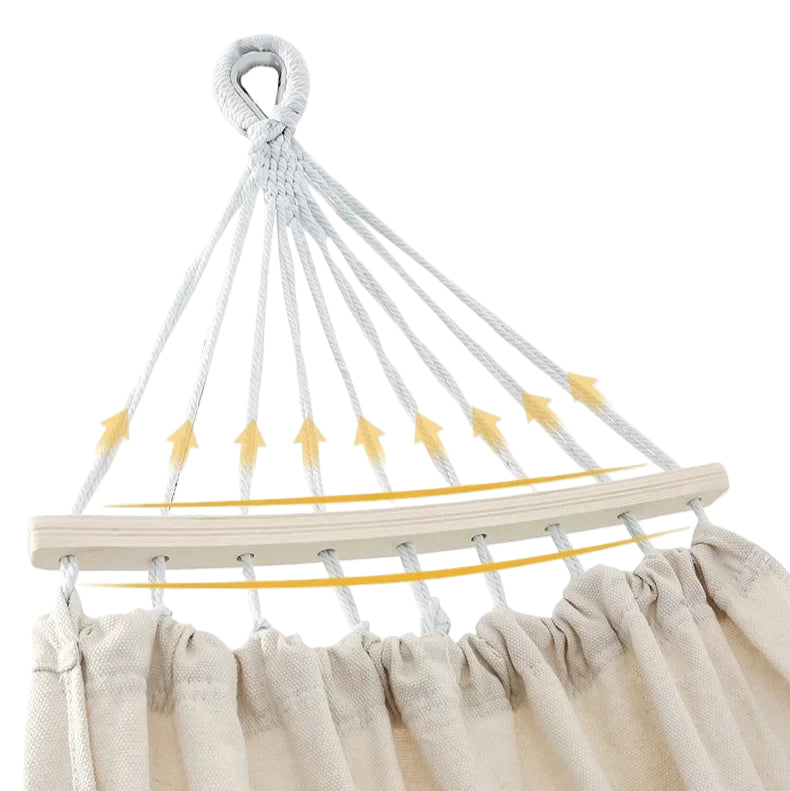 Traverseon Classic Canvas Anti-Rollover Hammock