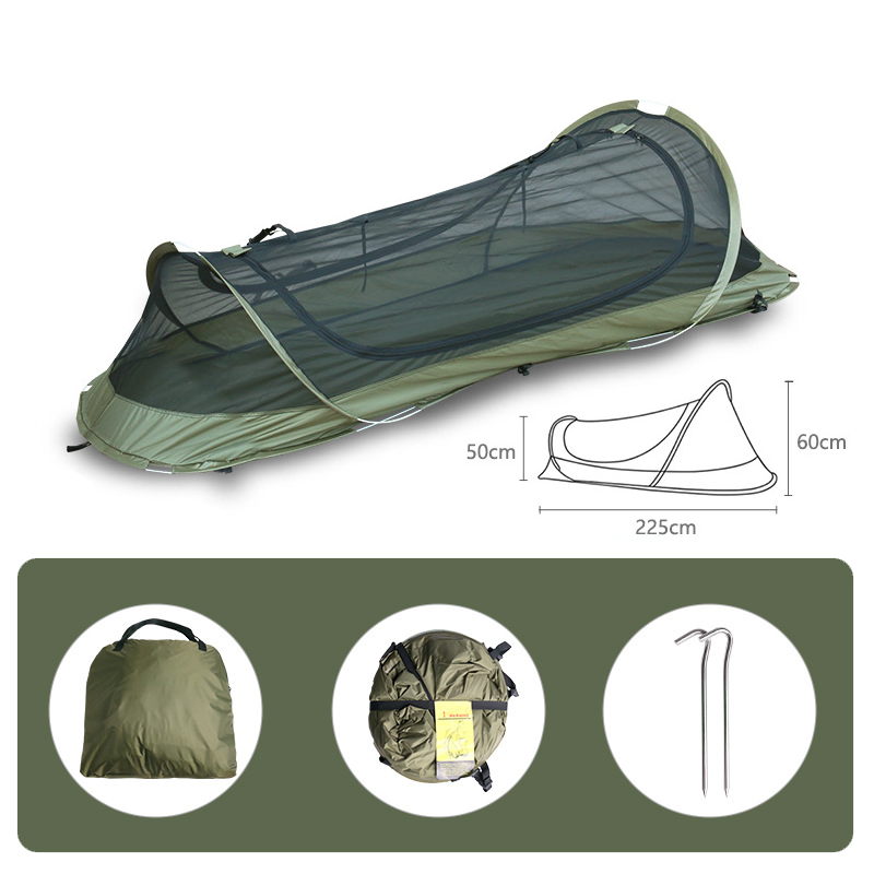 1-Person 3s Pop Up 1.5 kg/1.2kg Bivy Tent | Traverseon