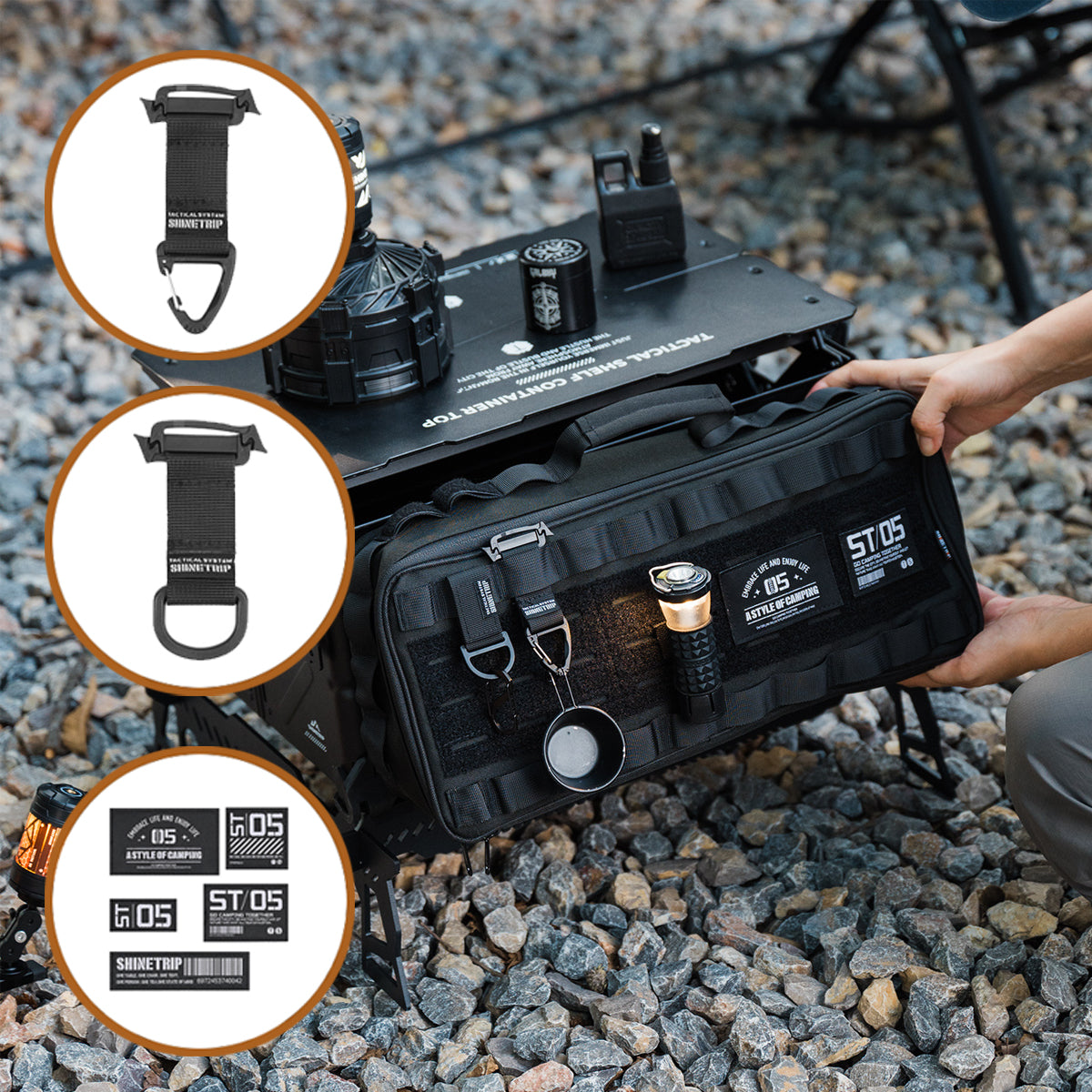 Tactical Multi-Function Camping Organizer