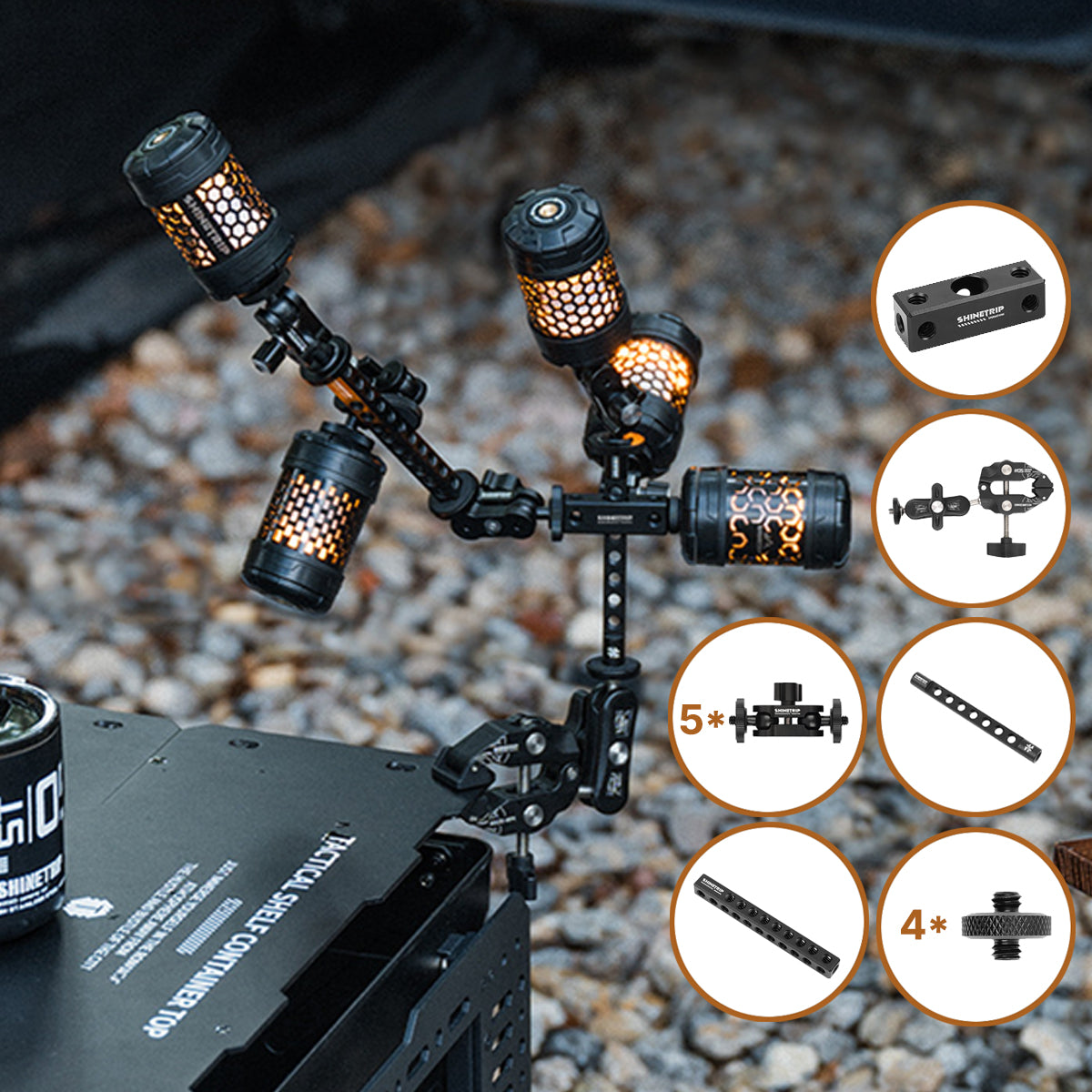 Traverseon Spin-Glow Modular Camp Light