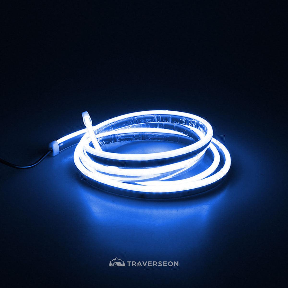12V LED Hood Light Strip – Up to 2.4 m Dynamic Scan Car Accent | Traverseon