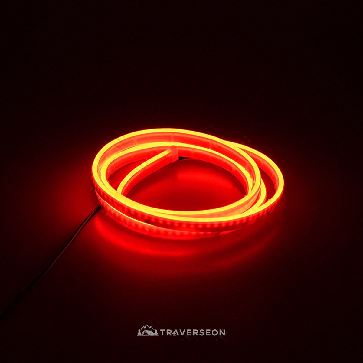 12V LED Hood Light Strip – Up to 2.4 m Dynamic Scan Car Accent | Traverseon