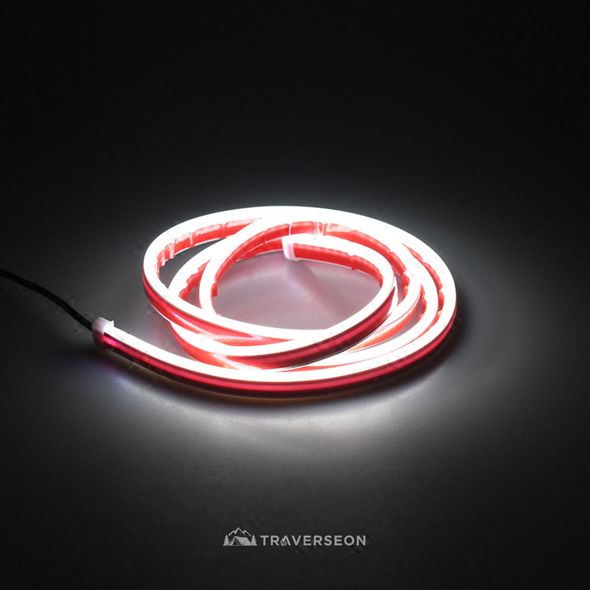 12V LED Hood Light Strip – Up to 2.4 m Dynamic Scan Car Accent | Traverseon