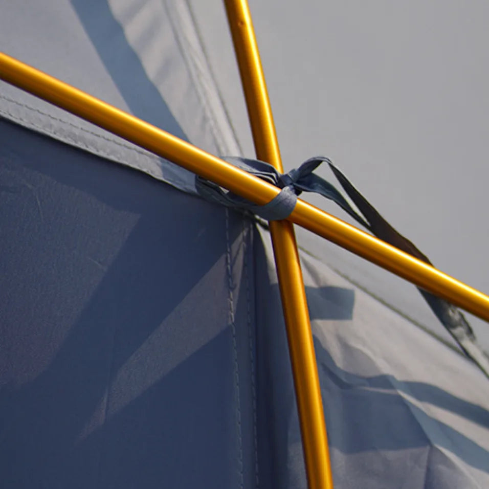 Outdoor 2-Person Aluminum Pole Tent – Waterproof, UV-Resistant, Breathable & Mosquito-Proof