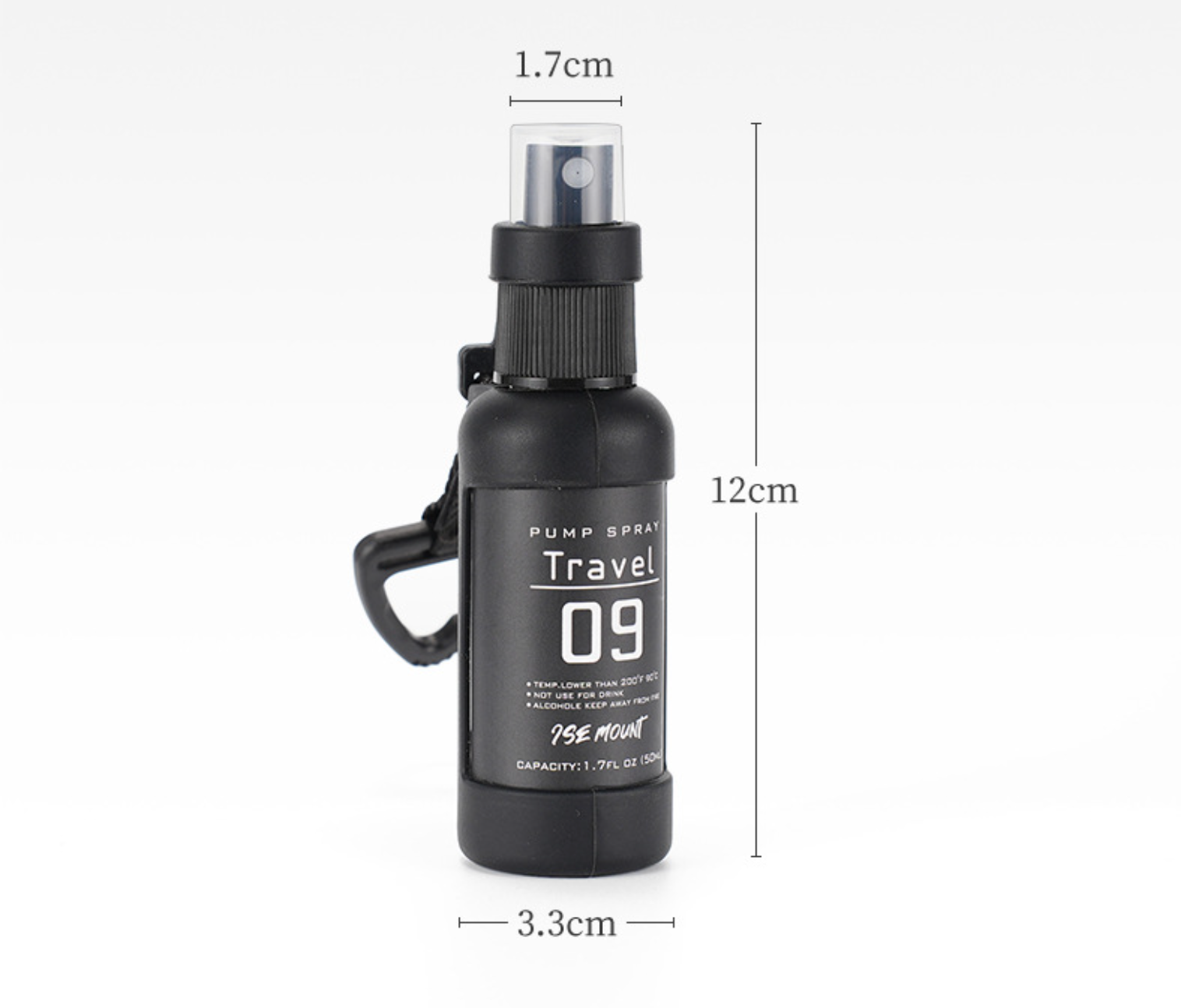 Traverseon QuickMist Utility Bottle*2 Pieces