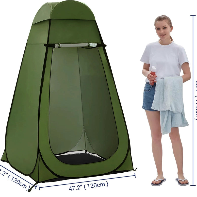 Traverseon Pop Up Full Height Privacy Tent