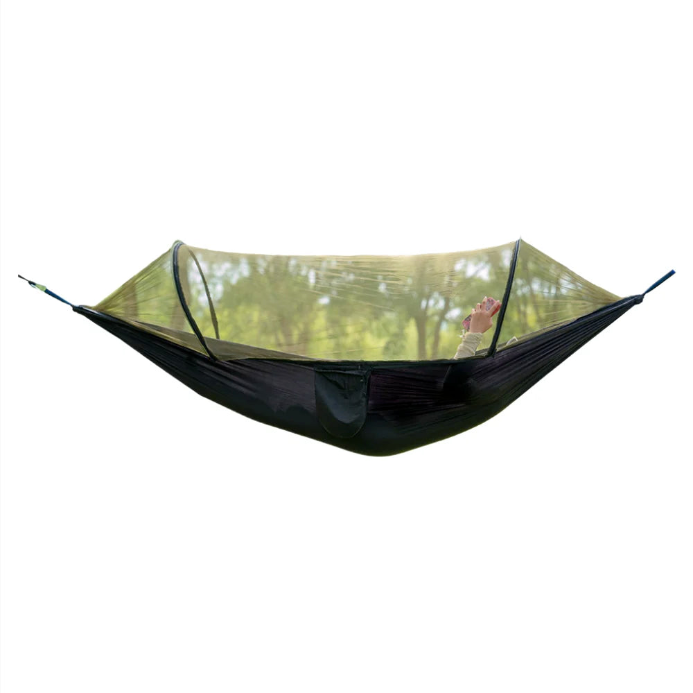 10s Setup Mosquito Hammock – Portable Camping Hammock with Net | Traverseon