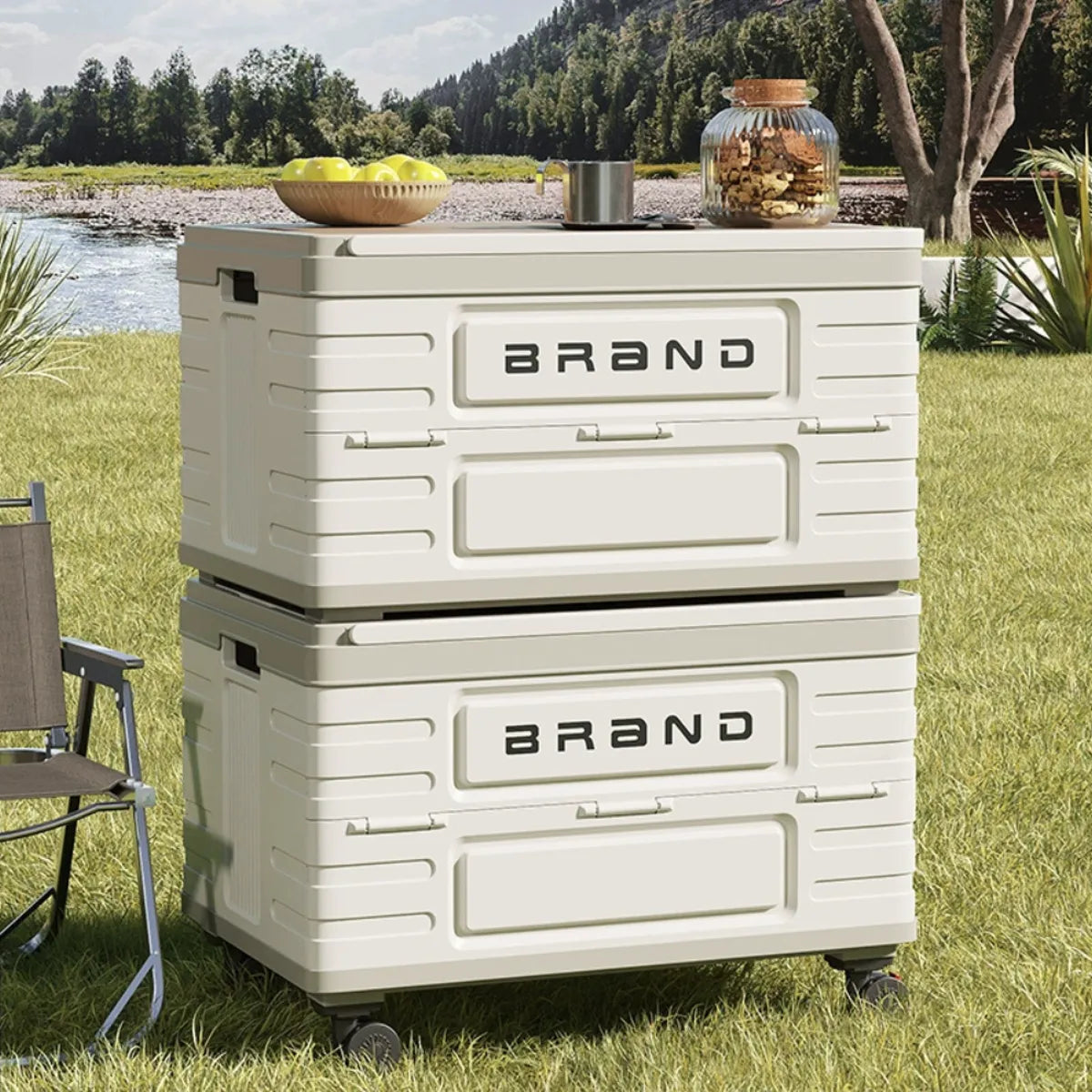 Traverseon Wheeled Storage Box
