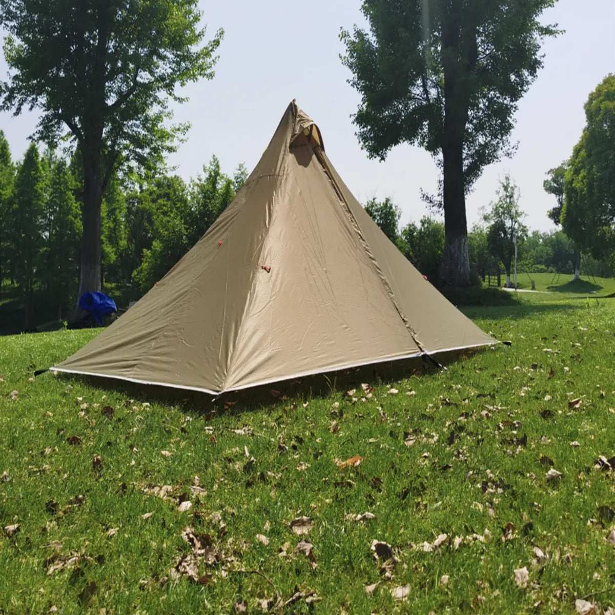 Ultralight Pyramid Tent β 1-2P Trekking Pole Setup|Traverseon