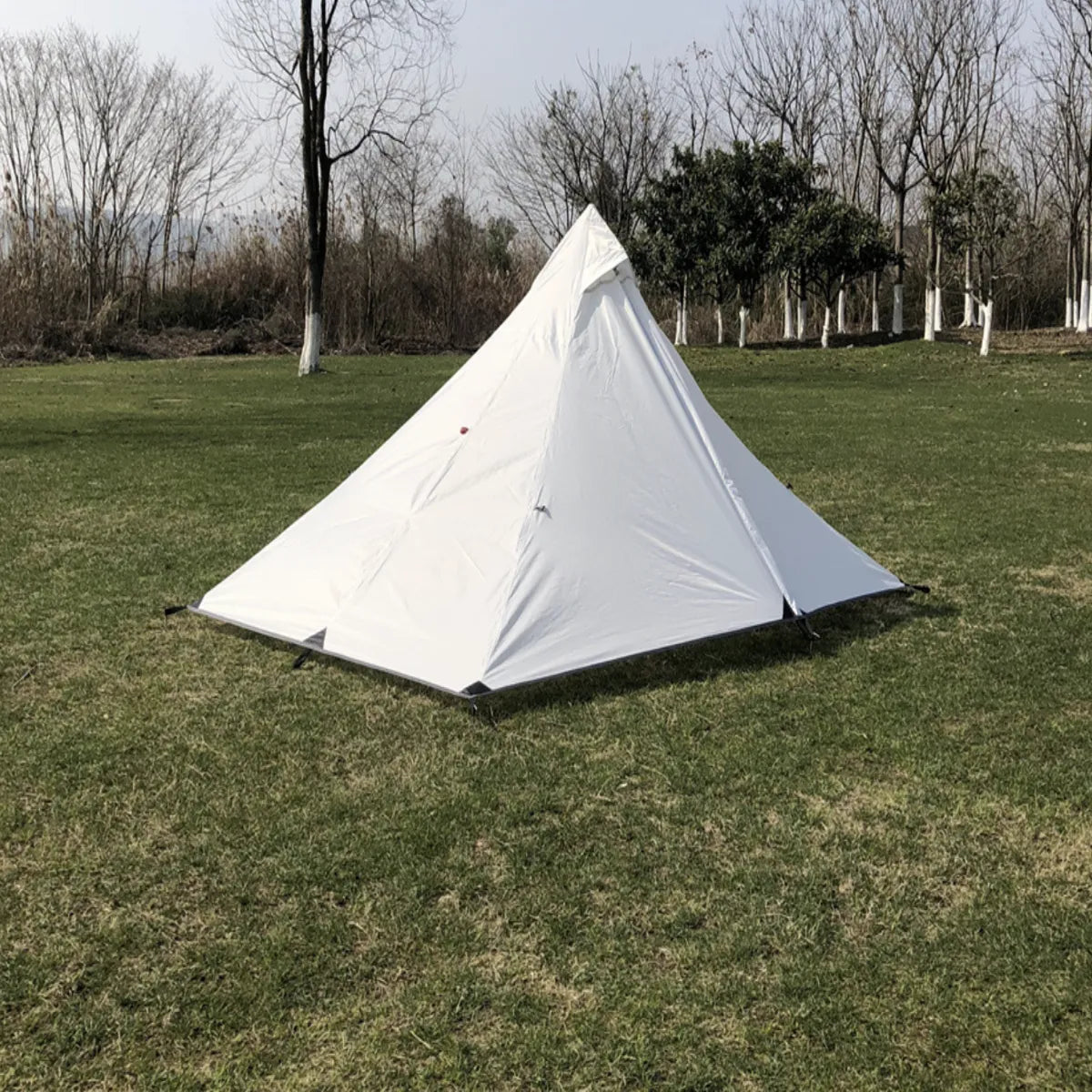 Ultralight Pyramid Tent – 1-2P Trekking Pole Setup|Traverseon
