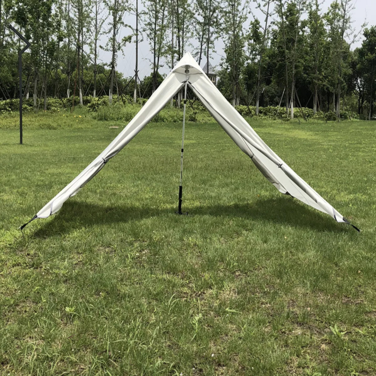Ultralight Pyramid Tent – 1-2P Trekking Pole Setup|Traverseon