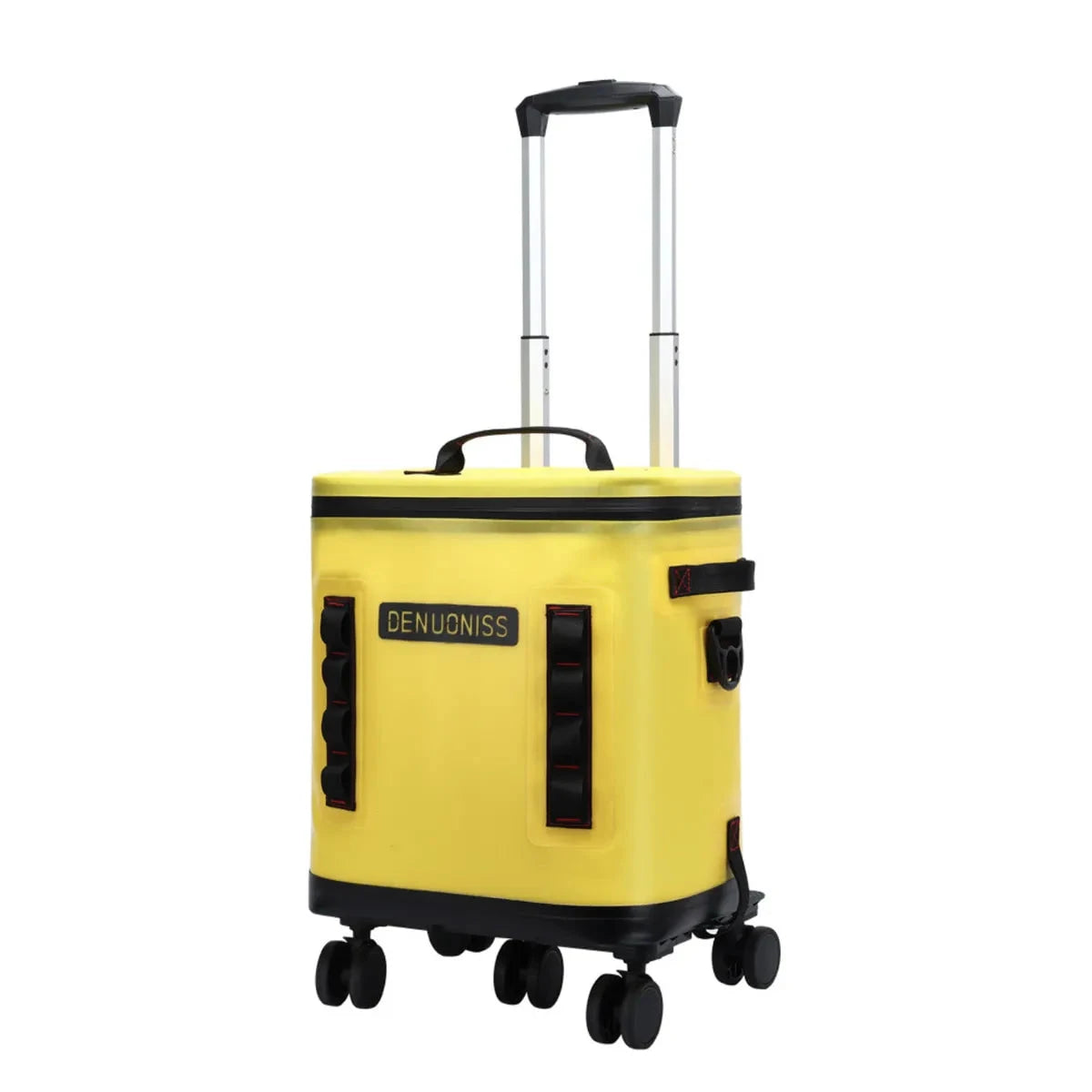32L Rolling Soft Cooler – 72H Cold, Leakproof & Detachable Trolley | Traverseon