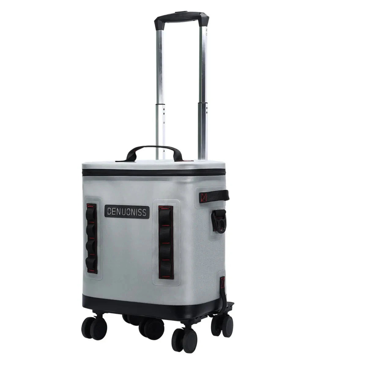 32L Rolling Soft Cooler – 72H Cold, Leakproof & Detachable Trolley | Traverseon