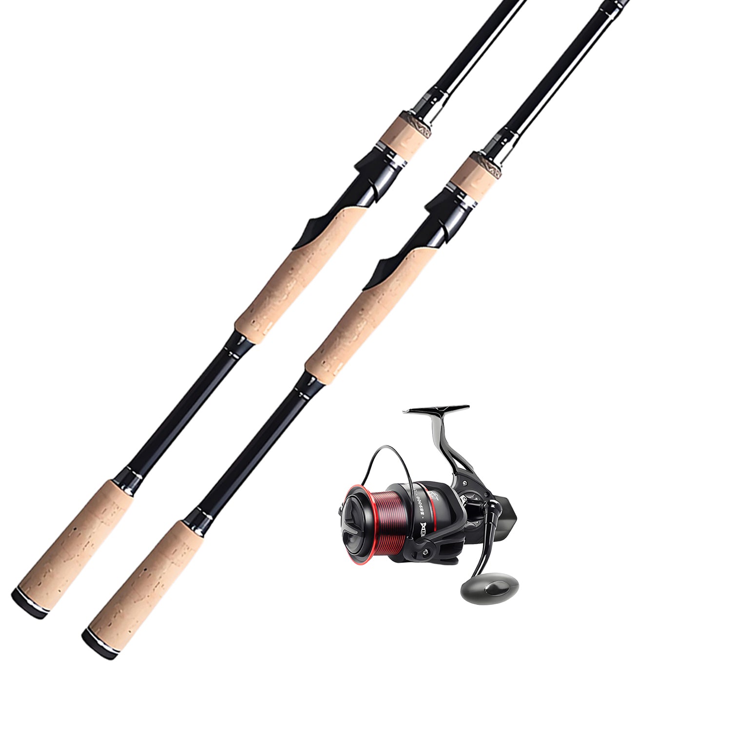 22lb Drag Power, Ultra-Smooth Spinning Rod Reel