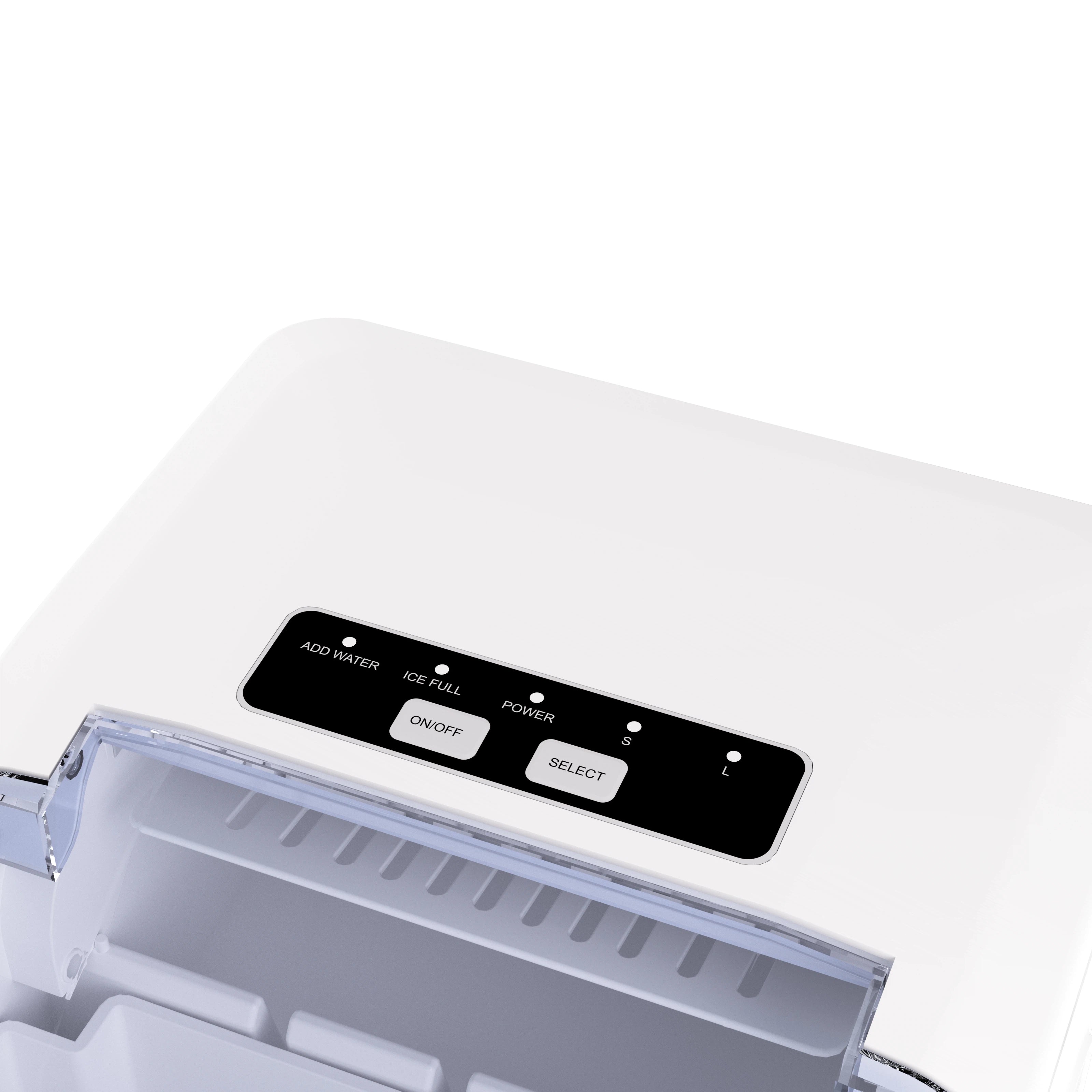 Countertop Ice Maker 6min Fast Ice - Dual Size Ice Auto Clean Portable | Traverseon