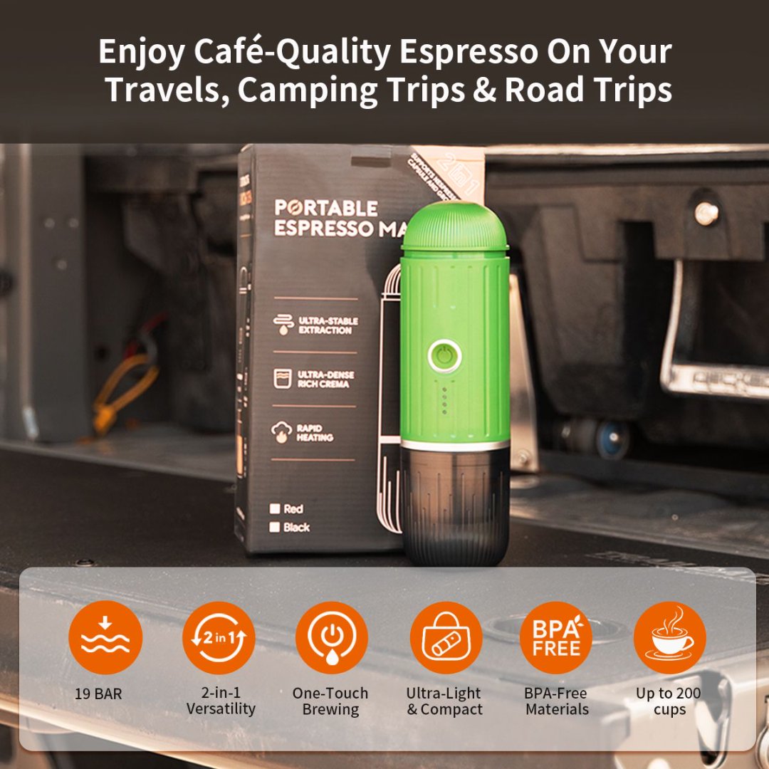 High-pressure Brewing Portable Espresso Machine