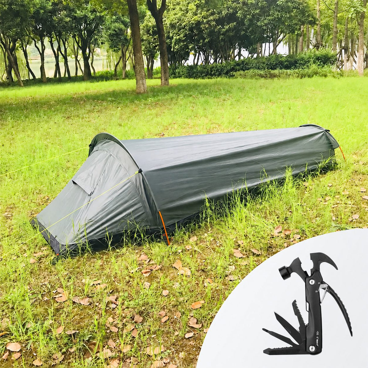 Traverseon Bivy Tent, 830g Ultralight Backpacking Shelter