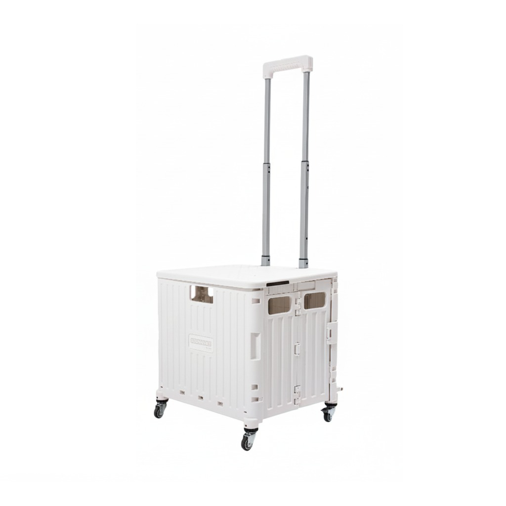 Traverseon QuickFold Rolling Crate